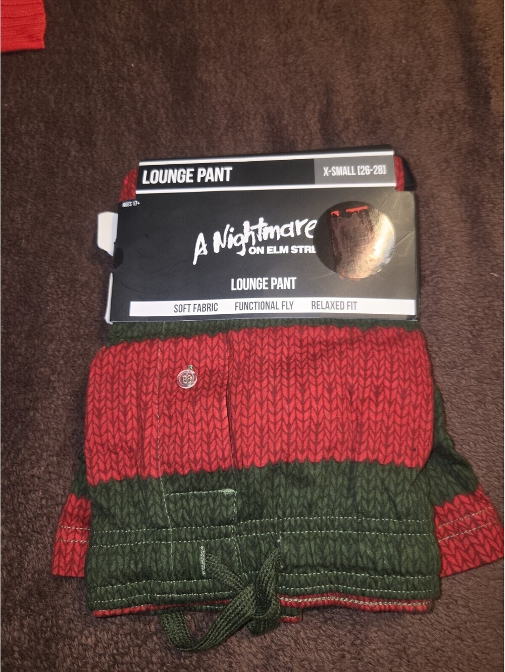 Nightmare and elm street lounge pants Xs